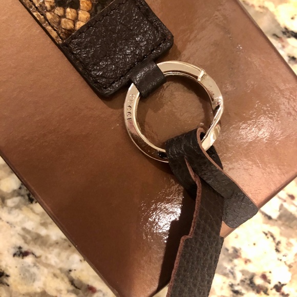 RARE Gucci Python Keychain NWT with original box - Picture 4 of 8